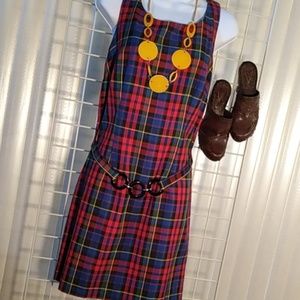 Vintage Studio C Plaid Jumper